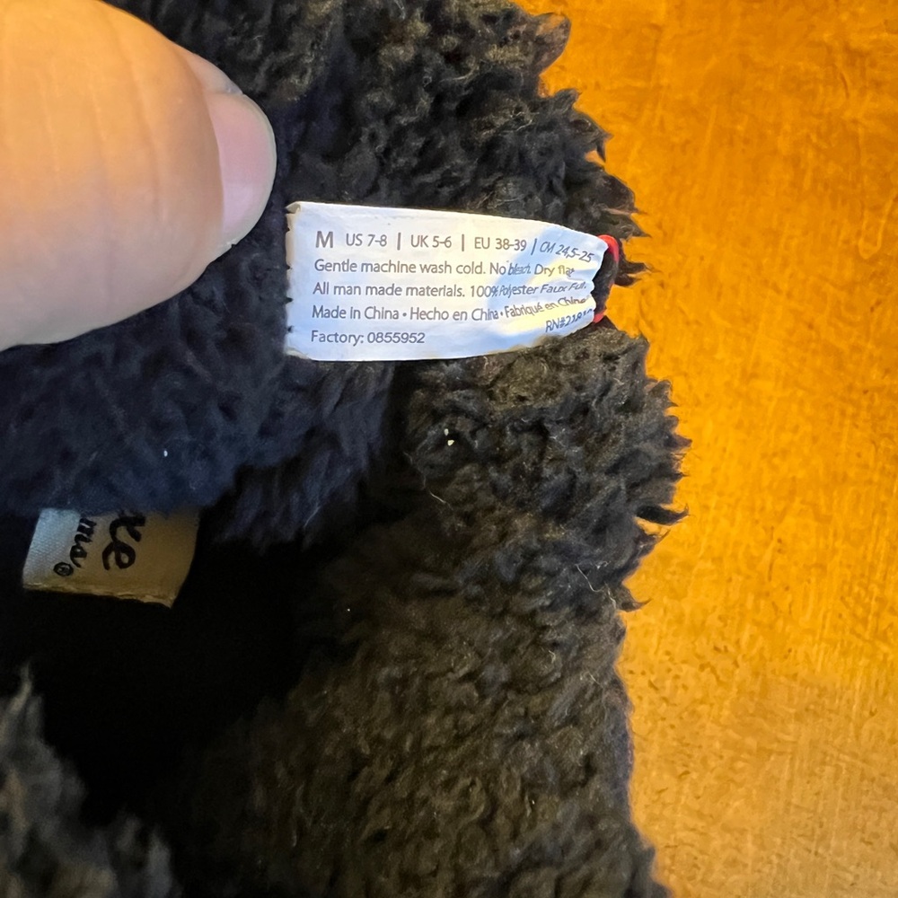 rn21810 new dearfoam slipper 7/8 df no sweat adapt memory foam medium night - Picture 10 of 10